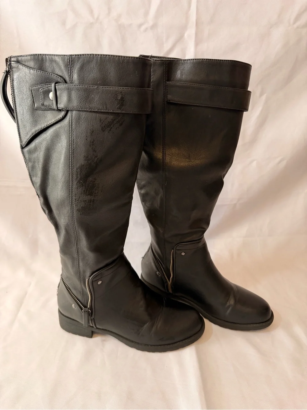 Maurices Black Over-the-Knee Riding Boots